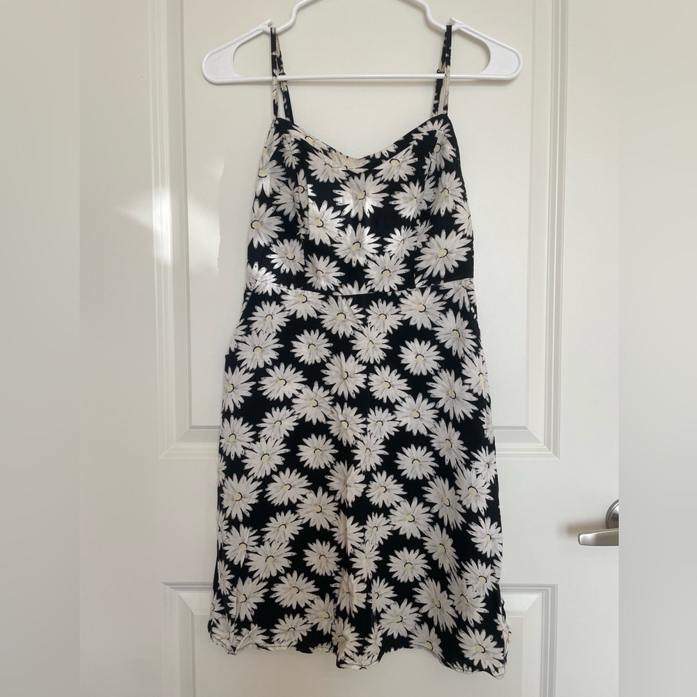 Floral spaghetti strap sundress